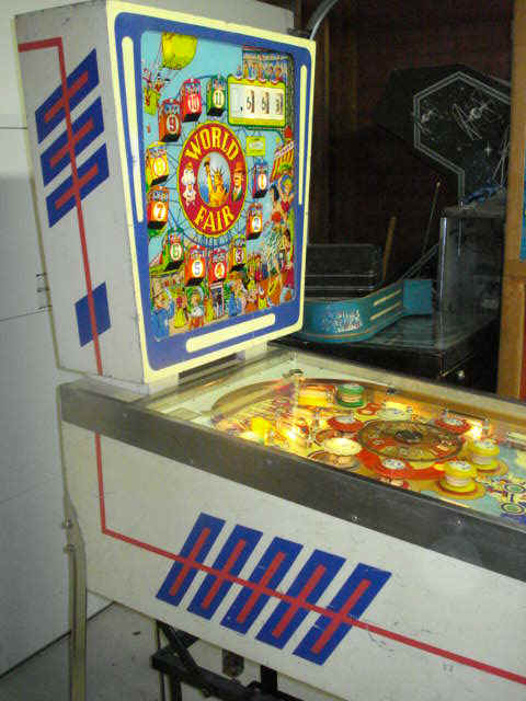 1964 Gottlieb World Fair Pinball Machine For Sale at R-Kade Games in Massachusetts